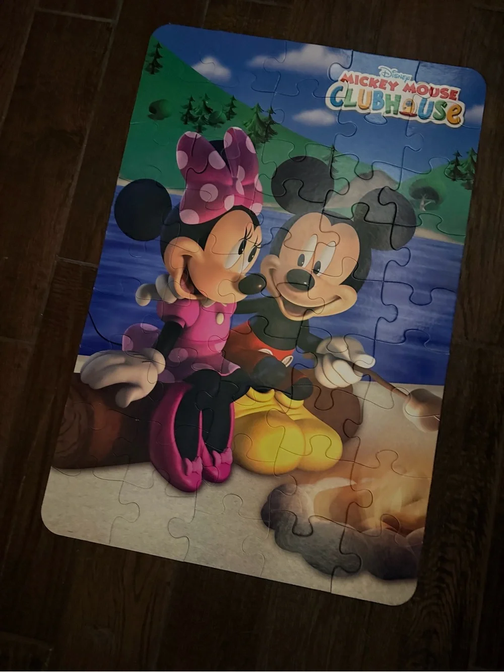 Disney Floor Puzzle Bundle Mickey Mouse Clubhouse with bonus Princess Puzzle
